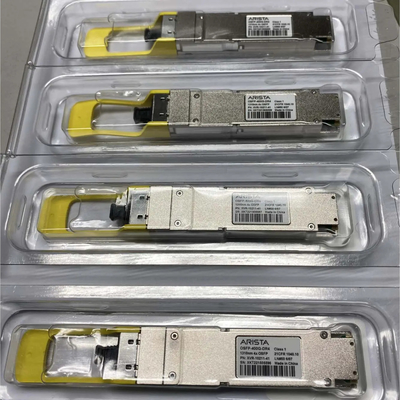 فرستنده و گيرنده نوری پلاگین Arista QDD-400G-VSR4 400GBASE-VSR4 با برد 50 متر، تجهیزات فیبر نوری فناوری آینده
