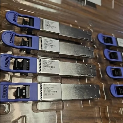 ماژول‌های نوری موازی Finisar QSFP-DD-800G-DR8 500M SMF MPO16، سوئیچ شبکه 100G، ظرفیت 16 هسته‌ای، تجهیزات فیبر نوری 40G