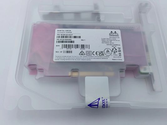 کارت توسعه آداپتور شبکه PCIe MCX512A-ACAT 3.0x8 فیبر نوری Mellanox Connectx-5 Dual 25Gbit SFP28