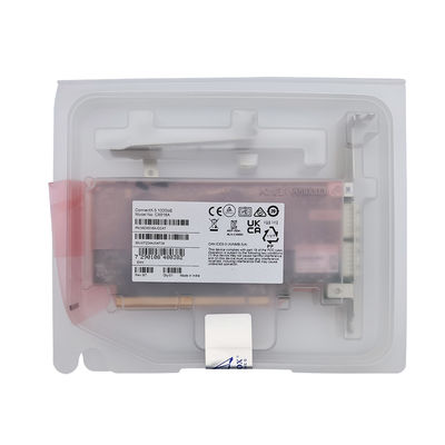 Mellanox MCX516A-CCAT ConnectX-5 EN 100GbE دو پورت QSFP28 PCIe3.0 X 16 کارت رابط اتصال فیبر بلند و کوتاه 4G