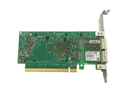 کارت رابط شبکه اترنت PCIe 3.0 X16 Host Interface EDR InfiniBand و 100GbE Dual Port QSFP28 Mellanox MCX556A-ECAT