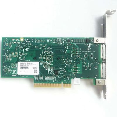 Mellanox ConnectX-3 Pro EN Network Interface Card 40/56GbE Dual-Port QSFP PCIe3.0 8x8GT/s Tall Bracket Fiber Optic Equipment