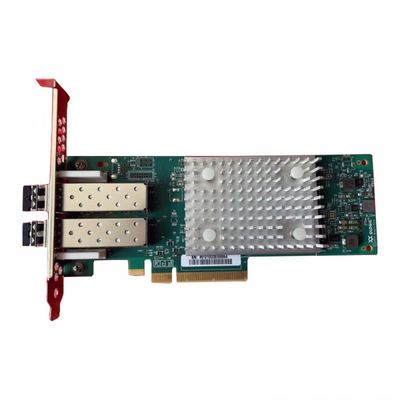 آداپتور QLE2742-SR-CK PCIe 3.0 دو پورت 32GFC SR-Optic SFP، تجهیزات فیبر نوری 32 گیگابیت