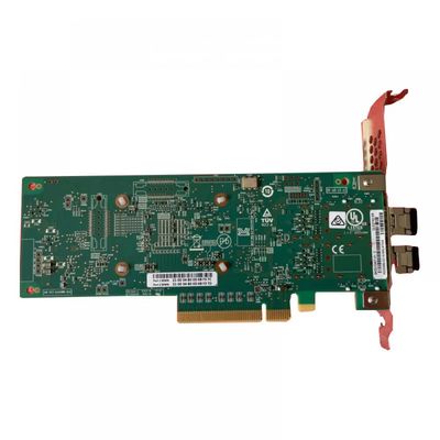 QLE2742-SR-CK PCIe 3.0 دو پورت 32GFC SR-Optic SFP Adapter کانال فیبر 32Gb برای تجهیزات فیبر نوری