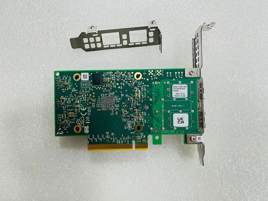 کارت آداپتور بی‌سیم NVIDIA MCX621202AC-ADAT سرور داخلی 25GbE دو پورت SFP28 PCI Express 4.0 X16 موجود