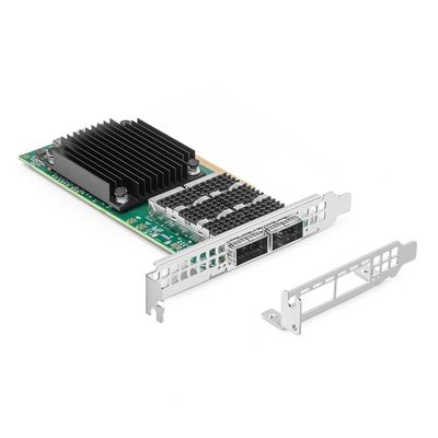 NVIDIA Connect-6 Dx MCX623106GC-CDAT External Wired Server Network Adapter-PCIe 4.0 X16-100 Gigabit QSFP56 X 2-in Stock