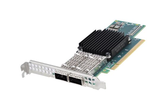 HP CX651105A برای Mellanox Connect- 6 VPI 100 گیگابیت فایبر نوری PCI 3.0 X16 ادیپتر شبکه کارت اترنت