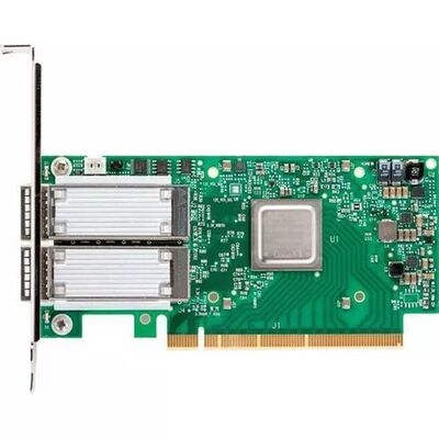 Mellanox MCX653105A-HDAT ConnectX-6 کارت آداپتور Infiniband&Ethernet 200GbE تک پورت QSFP56 PCIe 4.0 X16 براکت بلند