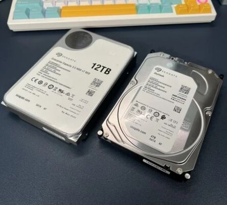 Seagate Exos X18 ST12000NM000J 12TB هارد دیسک داخلی 7200 RPM 256MB Cache SATA 6Gb/s CMR Enterprise HDD برای ذخیره سازی سرور 24/7