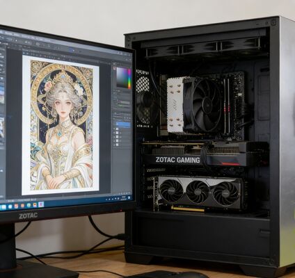 NVIDIA New RTX 5090 High-End GPU 32GB GDDR7 VRAM 575W TDP Compatible with Rack Workstations for Deep Learning & 3D Design