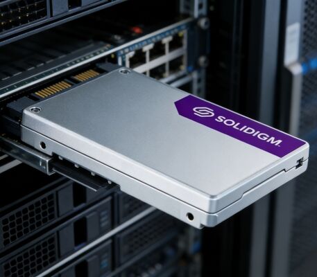 SSD سرور Enterprise Solidigm SSDPF2KX038T11Z D7-P5520 3.84 ترابایت PCIe4 NVMe U.2