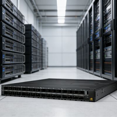 NVIDIA MQM9790-NS2R NVIDIA 400G NDR InfiniBand غیر مدیریت شده سوئیچ شبکه