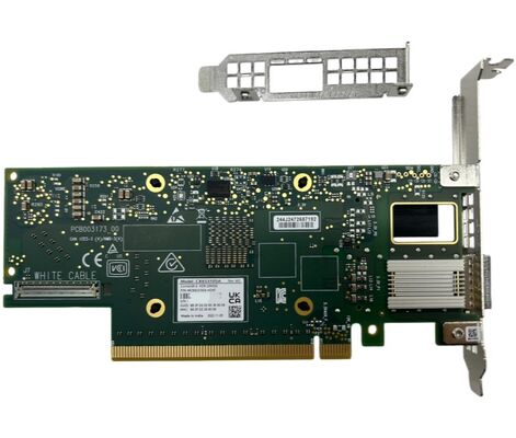 NVIDIA MCX653105A-HDAT ConnectX-6 Single QSFP56 200G HDR PCIe4.0 VPI HCA آداپتور