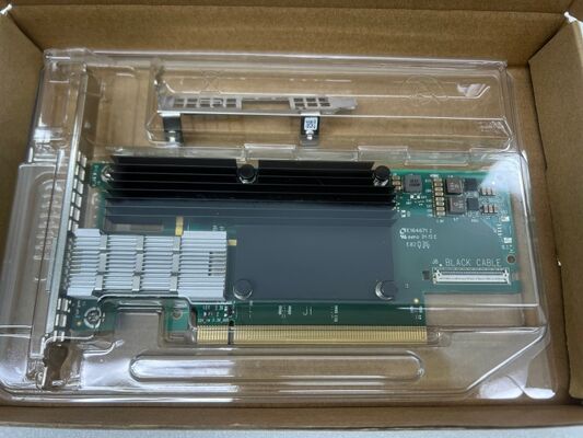 NVIDIA MCX653105A-HDAT ConnectX-6 Single QSFP56 200G HDR PCIe4.0 VPI HCA آداپتور