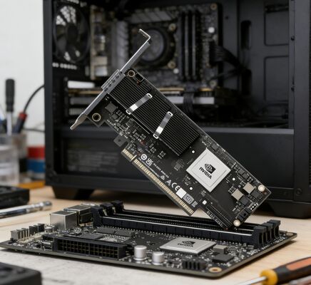 آداپتور شبکه NVIDIA ConnectX-8 C8220 SuperNIC دوگانه QSFP112 200GbE NDR200 VPI PCIe 5.0 x16