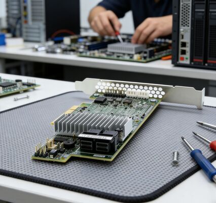 LSI 9361-8i MegaRAID SAS RAID Controller 8-Port 12Gb/s PCIe 3.0 x8 کارت ذخیره سازی SFF8643