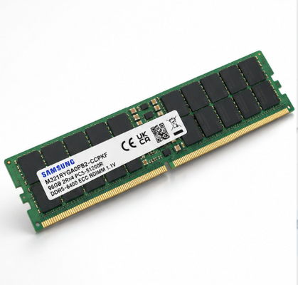 Samsung M321RYGA0PB2-CCPKF 96GB DDR5 5600 PC5-44800 ECC Registered RDIMM 2Rx4 288Pin 1.1V CL46 Server Memory