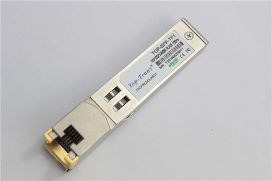 گیرنده نوری FCLF8522P2BTL 100m Gen2 RJ-45 مسی SFP سازگار