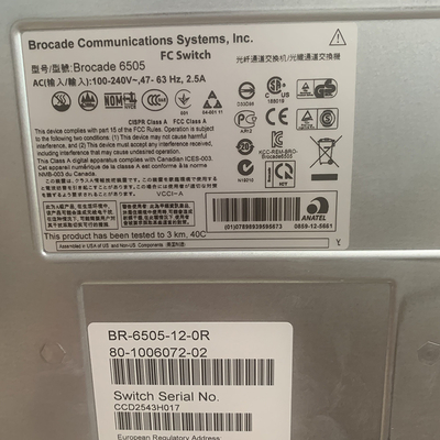 سوئیچ کانال فیبر 16 گیگابایتی BR-6505-12-16G-0R