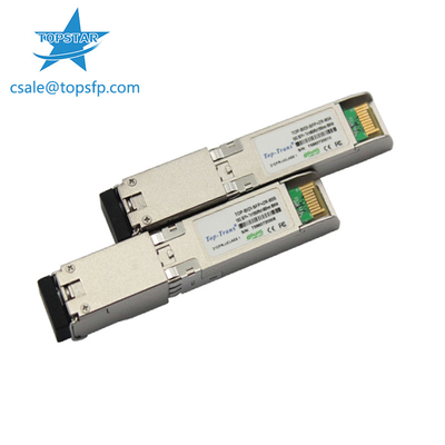 ماژول فیبر نوری 10 گیگابیت بر ثانیه BIDI SMF 80KM DDM با رابط LC