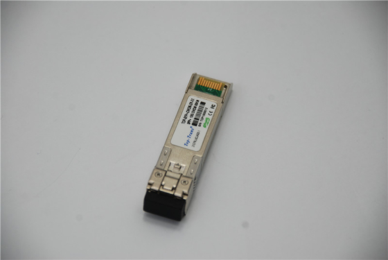 فرستنده و گیرنده تک حالته 80 کیلومتری CWDM Sfp ماژول نوری برای اترنت 10G