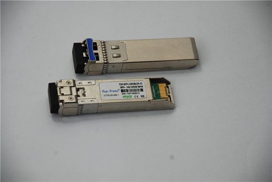 فرستنده و گیرنده تک حالته 80 کیلومتری CWDM Sfp ماژول نوری برای اترنت 10G