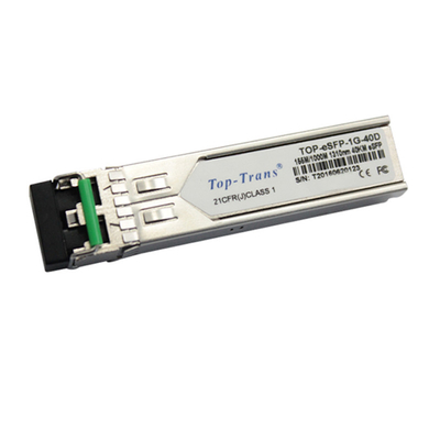 فرستنده و گیرنده نوری دو فیبر SFP ماژول Esfp 1G 40 کیلومتر 1310 نانومتر