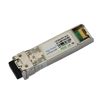 فرستنده و گیرنده نوری BIDI 10Gb/S 60km اتصال Sfp Duplex LC
