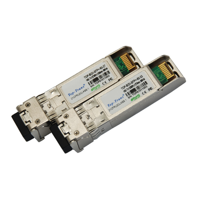 فرستنده و گیرنده نوری BIDI 10Gb/S 60km اتصال Sfp Duplex LC