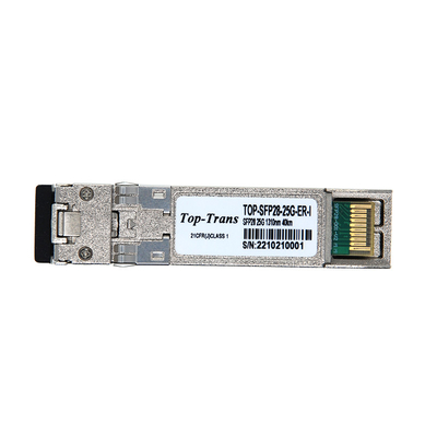 Cloud WAN 25G SFP28 Module Dual LC 40KM SMF 25GBASE-ER