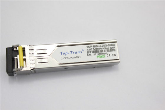Toptrans BIDI 1.25G-80AD/BD SFP Optical Transceiver 80KM Rohs