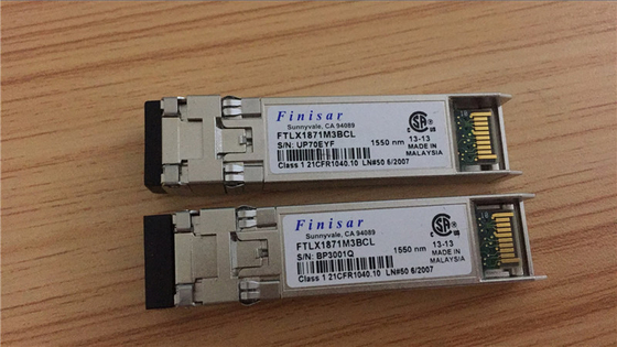 ماژول 80 کیلومتری 10G SFP SFP تک حالته چند نرخی Hot Pluggable