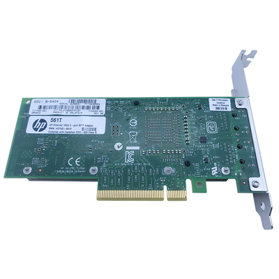 کارت رابط شبکه سرور اترنت آداپتور اترنت HPE 561T 2 پورت 10 گیگابایتی