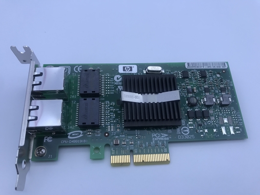 کارت شبکه آداپتور سرور گیگابیتی دو پورت اینتل HP NC360T PCI Express