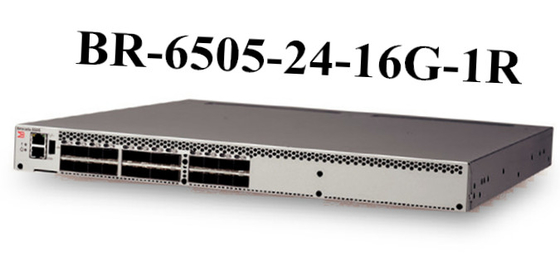BR-6505-12-0R Brocade 6505 کانال فیبر سوئیچ 12 پورت 0 Sfps