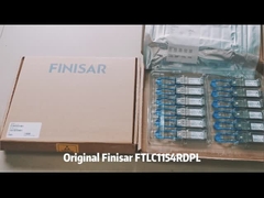 ماژول فرستنده و گیرنده نوری Finisar FTLC1154RDPL 10km 100GBASE-LR4 QSFP28